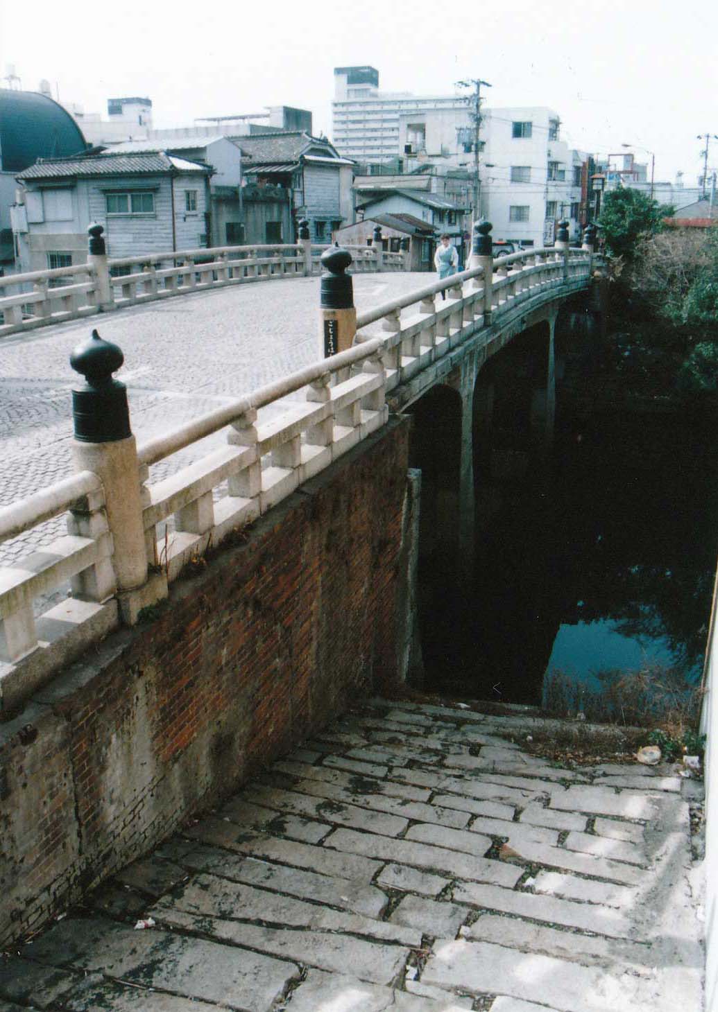 堀川五条橋と舟着場跡